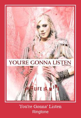 You're Gonna' Listen Ringtone Download Free