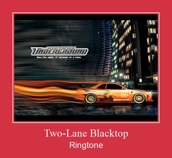 Two-Lane Blacktop צלצול הורד חינם
