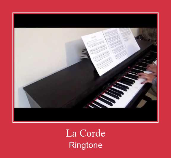 La Corde Ringtone atsisiųsti nemokamai