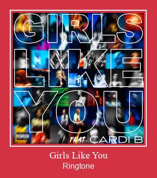 Girls Like You Ringtone Download pulsuz