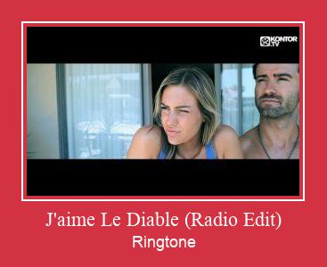 J'aime Le Diable (Radio Edit) Ringtone Download pulsuz