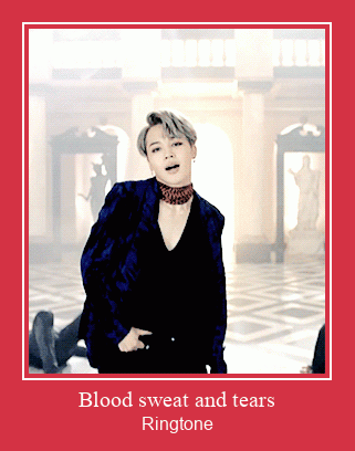 Blood Sweat And Tears Ringtone Muat turun percuma.