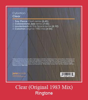 Clear (Original 1983 Mix) 벨소리 다운로드 무료