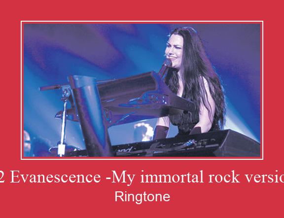 02 Evanescence -My Immortal Rock Version Vyzvánění ke stažení zdarma