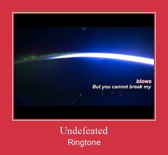 Undefeated Ringtone Download Free