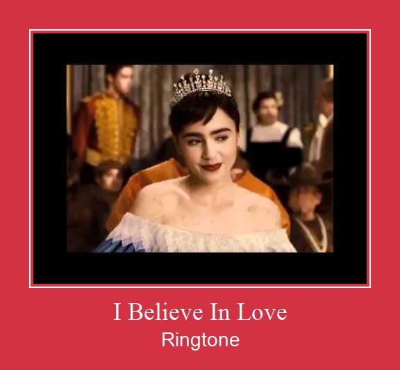 I Believe In Love Ringtone Muat turun percuma.