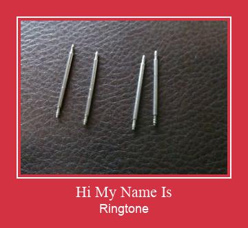 Hi My Name Is Ringtone Download Free