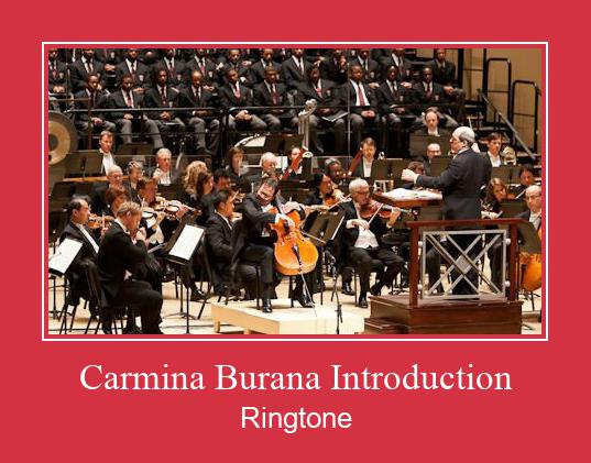Carmina Burana Introduction Ringtone Ladda ner gratis