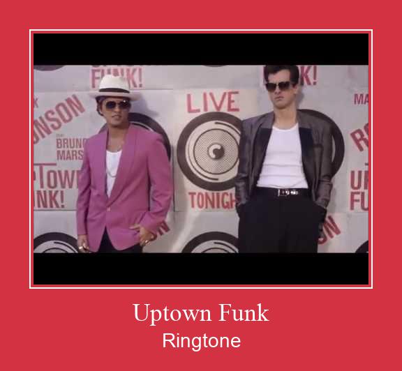 Uptown Funk Ringtone download gratis