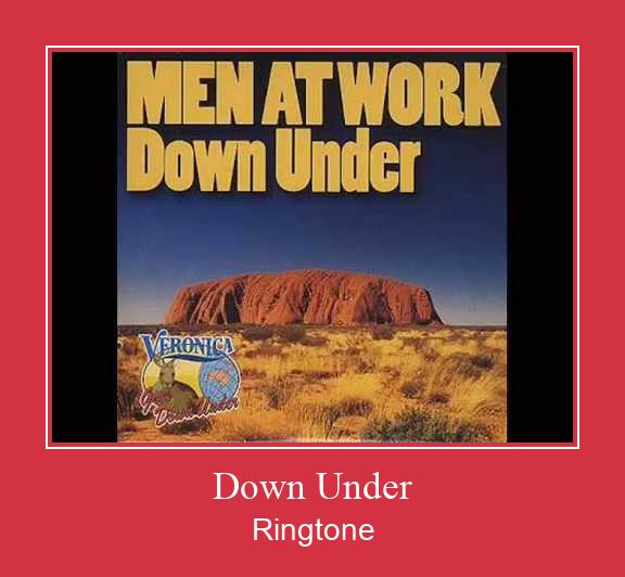Down Under Ringtone Download Besplatno