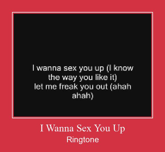 I Wanna Sex You Up Ringtone Download Proste.