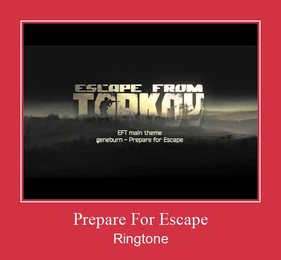 Prepare For Escape Suoneria Download gratuito.