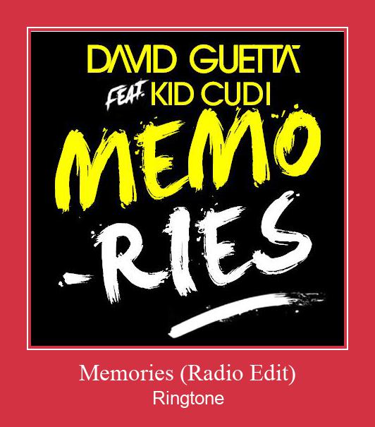 Memories (Radio Edit) Ringtone Download Proste.