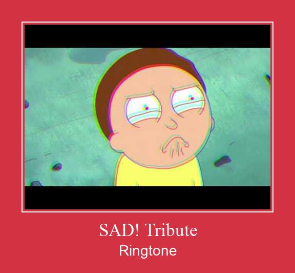 SAD! Tribute ดาวน์โหลดริงโทนฟรี