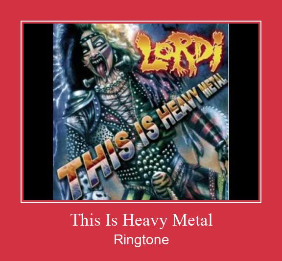 This Is Heavy Metal Ringtone Download pulsuz