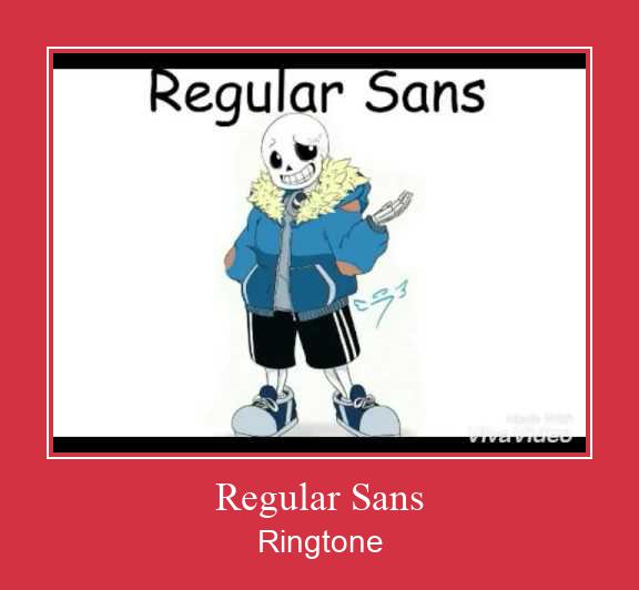 Regular Sans ดาวน์โหลดริงโทนฟรี