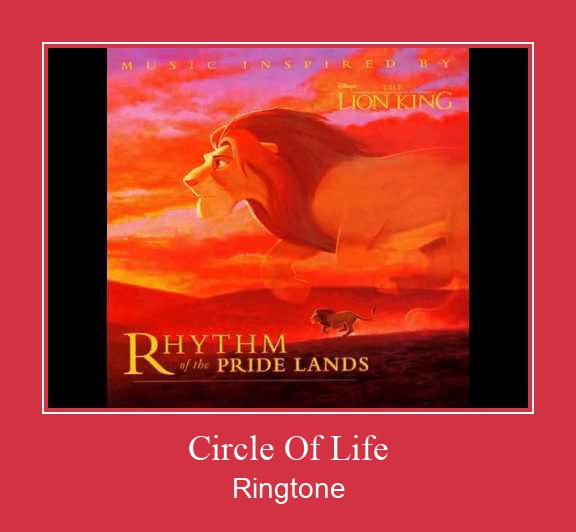 Circle Of Life Vyzvánění ke stažení zdarma