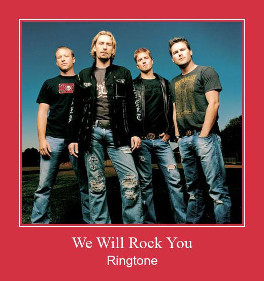 We Will Rock You রিংটোন বিনামূল্যে ডাউনলোড করুন