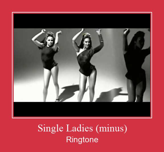 Single Ladies (minus) ดาวน์โหลดริงโทนฟรี