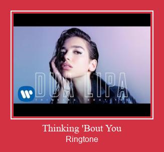 Thinking 'Bout You Téléchargement de sonnerie GRATUIT