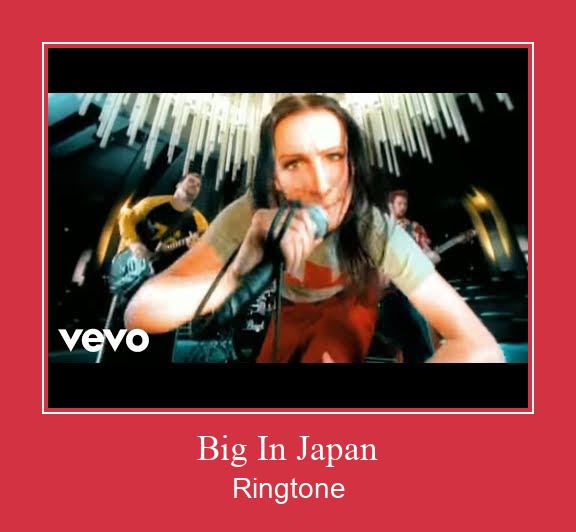 Big In Japan Vyzvánění ke stažení zdarma