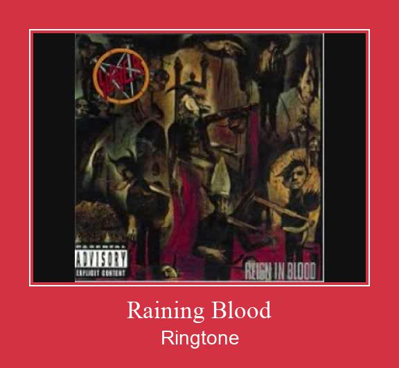 Raining Blood 벨소리 다운로드 무료
