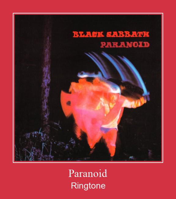 Paranoid ดาวน์โหลดริงโทนฟรี