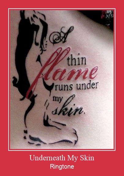 Underneath My Skin रिंगटोन मुफ्त डाउनलोड करें
