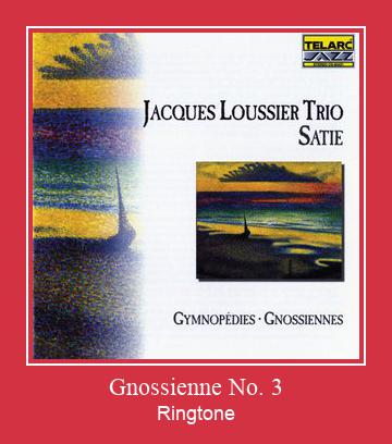 Gnossienne No. 3 Zil sesi indir ücretsiz