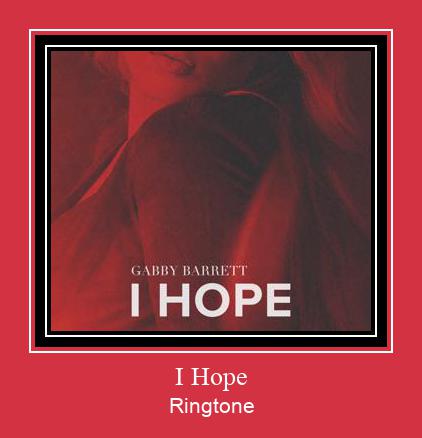 I Hope 벨소리 다운로드 무료