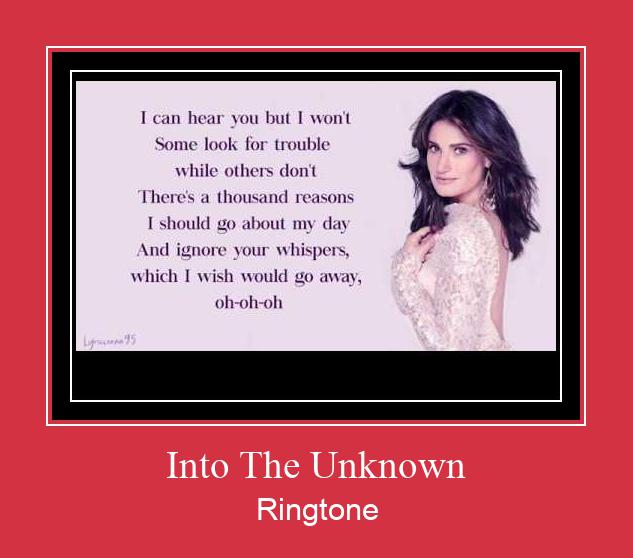 Into The Unknown ರಿಂಗ್ಟೋನ್ ಡೌನ್ಲೋಡ್ ಉಚಿತ