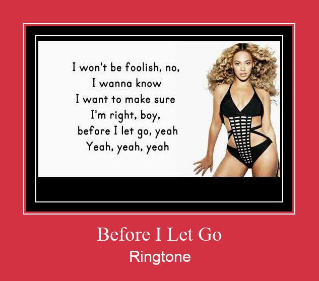 Before I Let Go ரிங்டோன் பதிவிறக்க இலவச