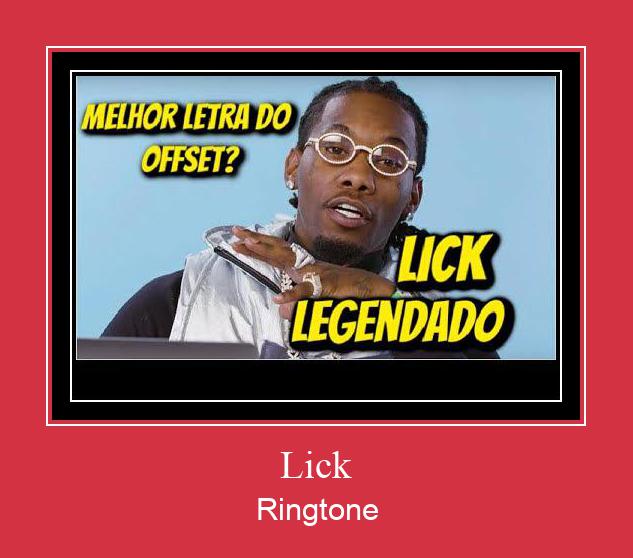 Lick צלצול הורד חינם