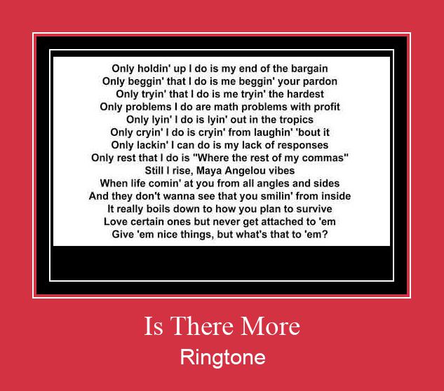 Is There More Ringtone Download pulsuz