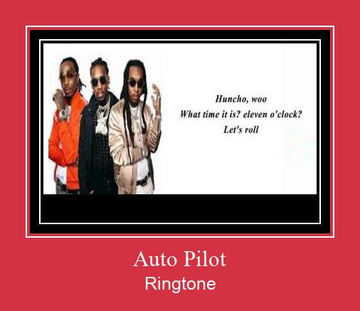 Auto Pilot ringtone دانلود رایگان