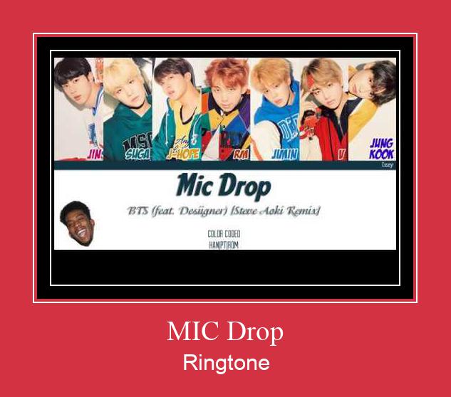 MIC Drop 벨소리 다운로드 무료