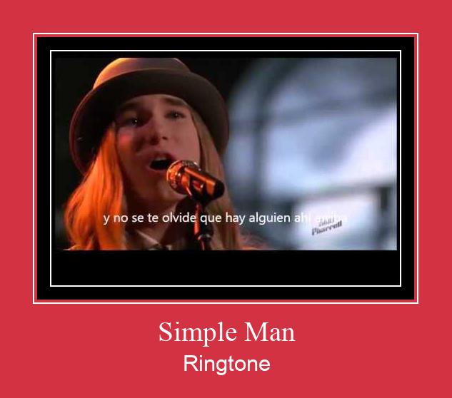 Simple Man Ringtone تنزيل مجاني