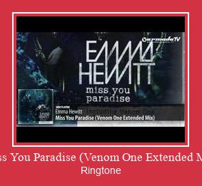 Miss You Paradise (Venom One Extended Mix) Suoneria Download gratuito.