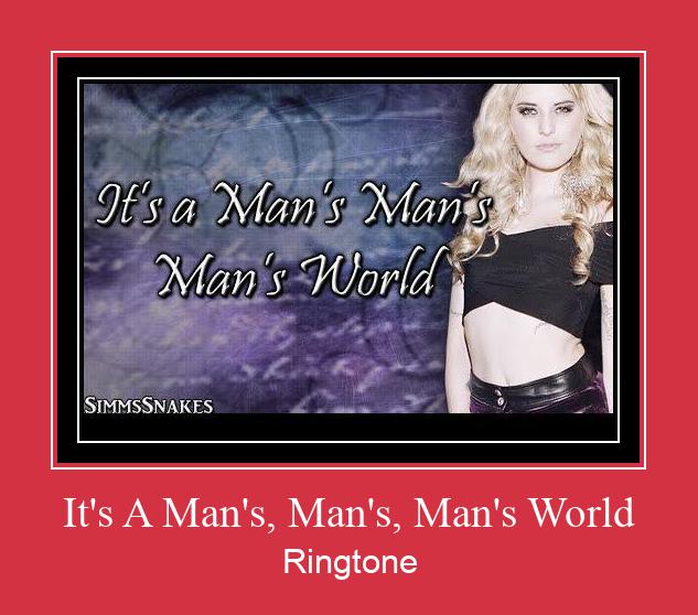It's A Man's, Man's, Man's World Suoneria Download gratuito.