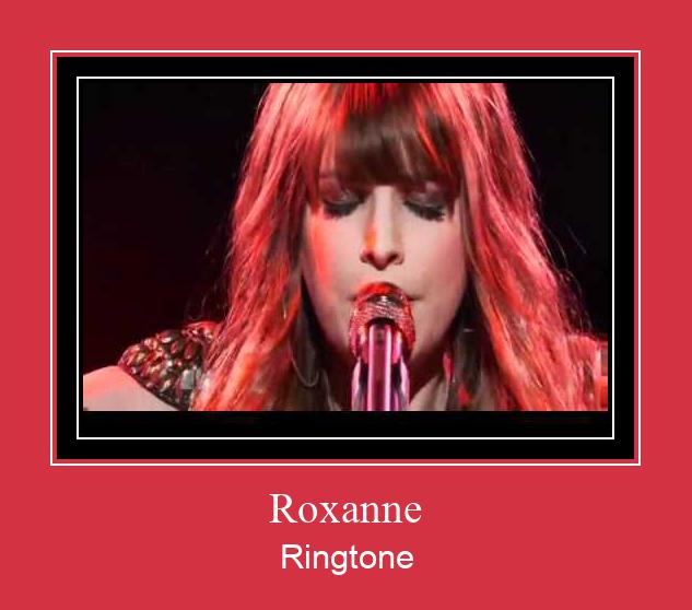 Roxanne ringtone دانلود رایگان