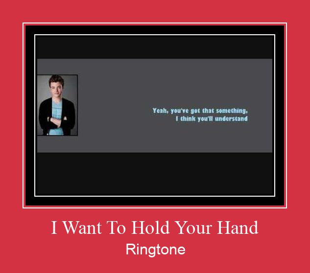 I Want To Hold Your Hand Ringtone Muat turun percuma.