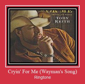 Cryin' For Me (Wayman's Song) Suoneria Download gratuito.