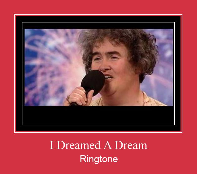I Dreamed A Dream Ringtone download gratis