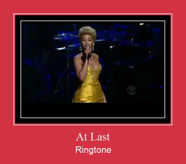 At Last Ringtone atsisiųsti nemokamai