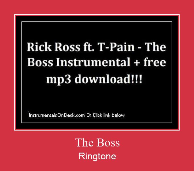 The Boss Tono de llamada gratis