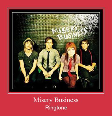 Misery Business Ringtone Download pulsuz
