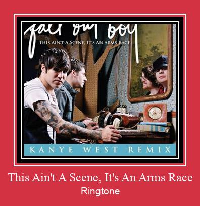 This Ain't A Scene, It's An Arms Race Ringtone Download Free