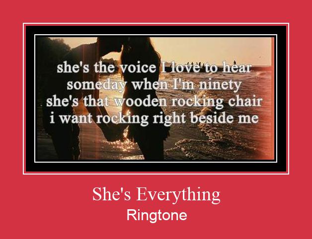 She's Everything Ringtone download gratis