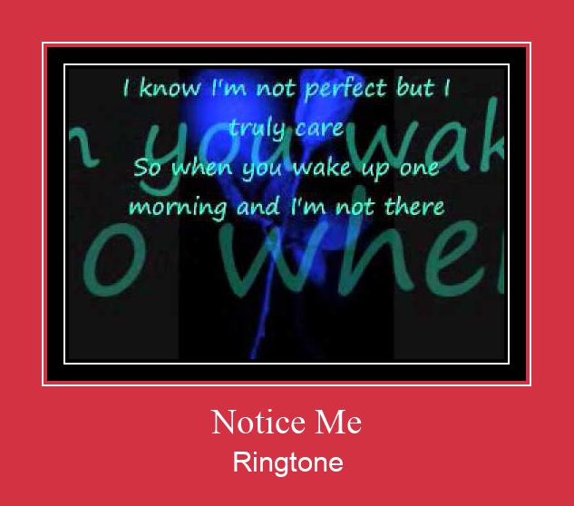 Notice Me 着信音を無料でダウンロード
