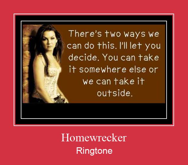 Homewrecker Ringtone Lataa ilmaiseksi